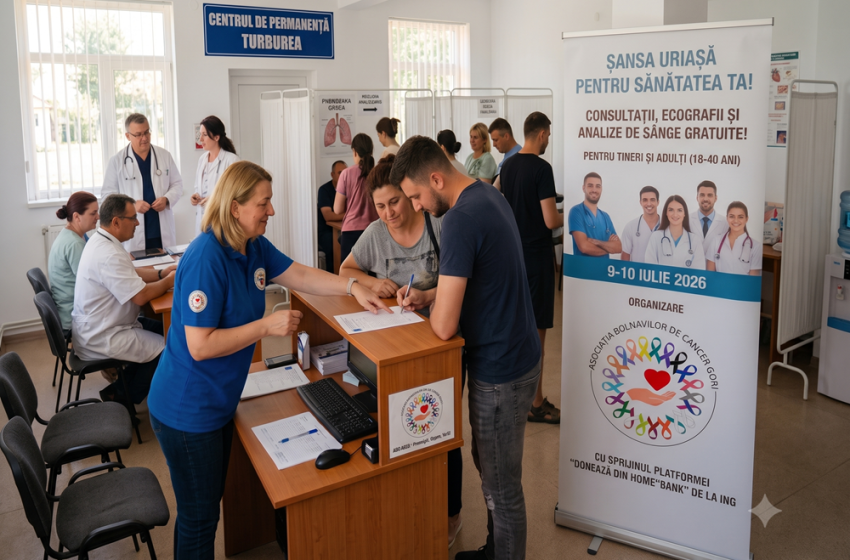  Campanie medicală de amploare în Turburea