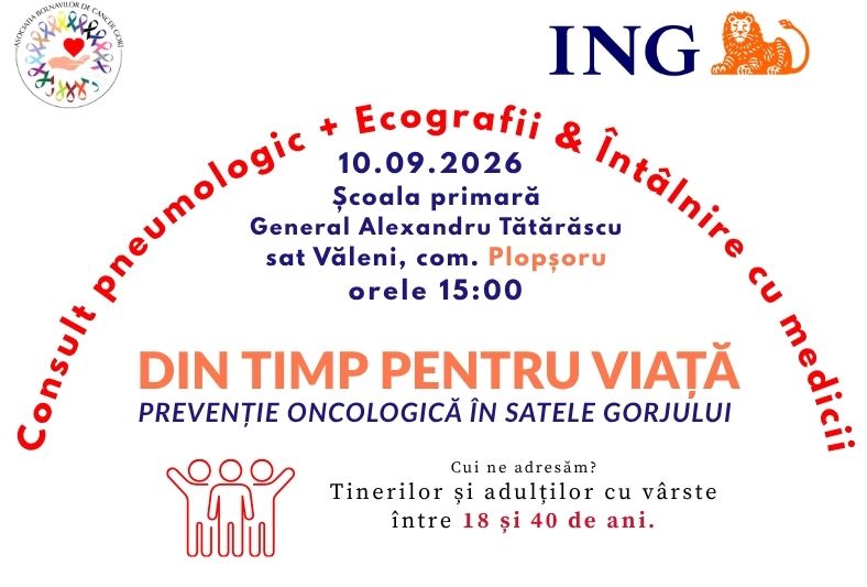 Caravana „Din timp pentru viață” ajunge la Plopșoru